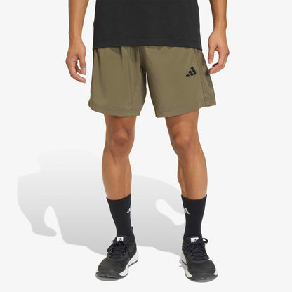 Pantaloneta Adidas Workout Essentials Hombres Verde