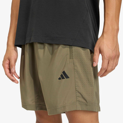 Pantaloneta Adidas Workout Essentials Hombres Verde