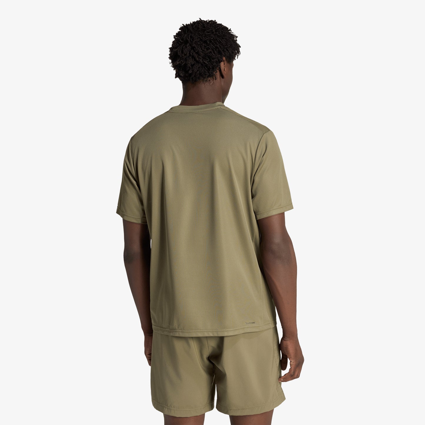 Camiseta Adidas Workout Essentials Base Hombre Verde