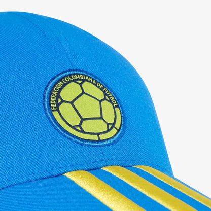 Gorra Adidas Fútbol Colombia Unisex Azul Amarillo