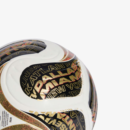 Balon Mini Adidas Trionda Final LGE Unisex Blanco Dorado