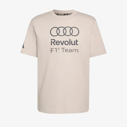 Camiseta Adidas Audi Revolut F1 Team Hombre Beige