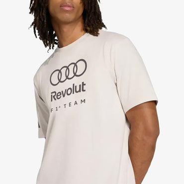 Camiseta Adidas Audi Revolut F1 Team Hombre Beige