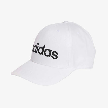 Gorra Adidas Linear Unisex Blanca Negra