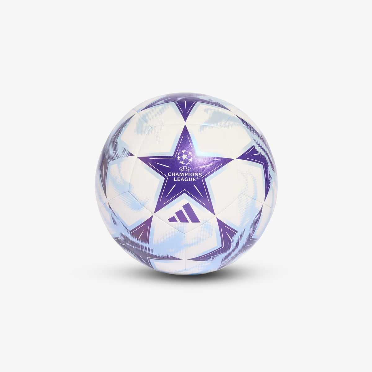 Balón Adidas UEFA Champions Unisex Blanco Morado