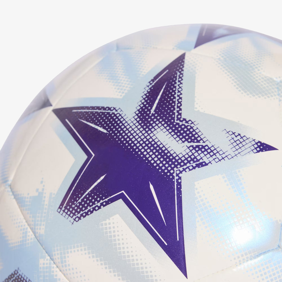 Balón Adidas UEFA Champions Unisex Blanco Morado