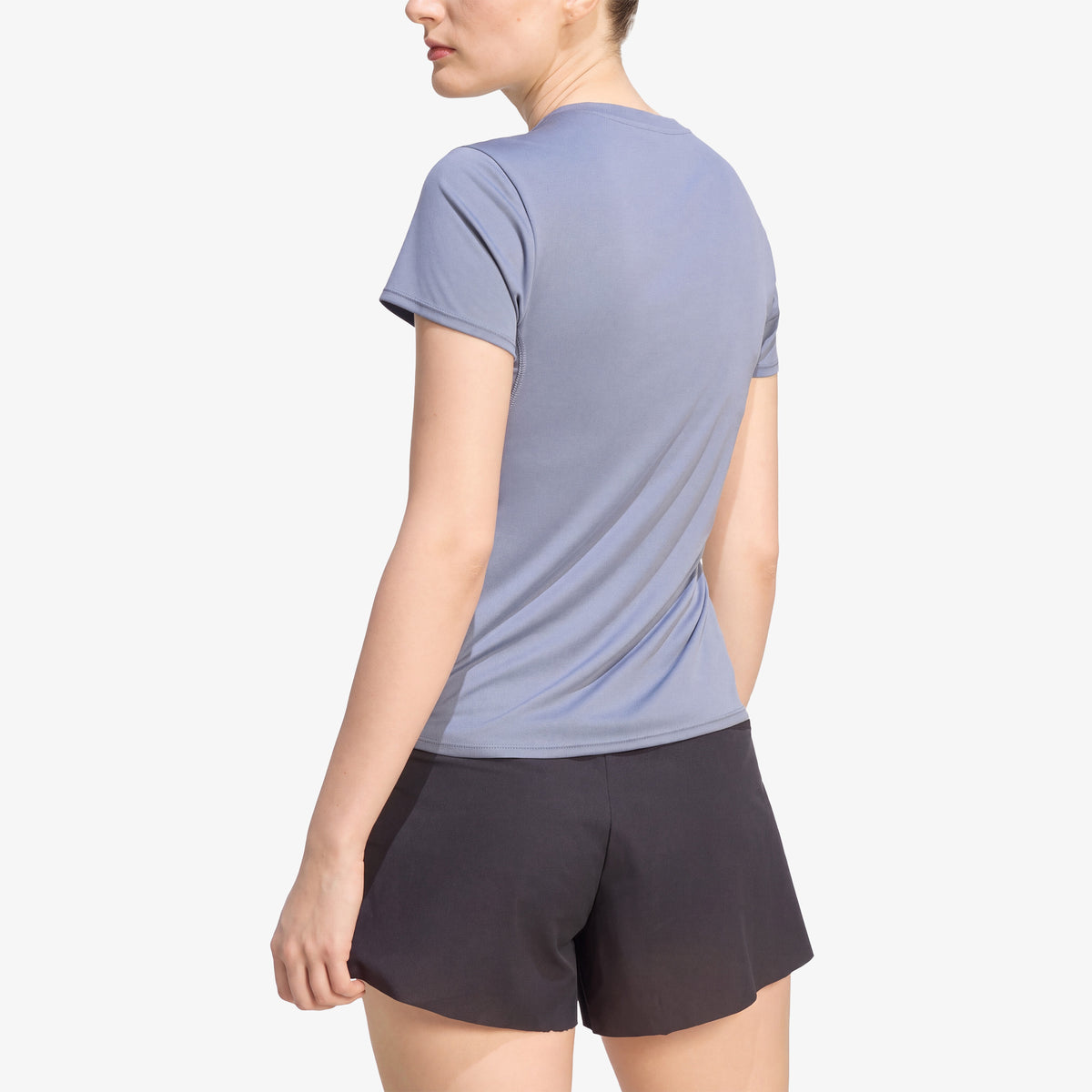 Camiseta Adidas Adizero Essentials Mujer Gris