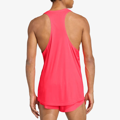 Camiseta Adidas Adizero Essentials Hombre Fucsia