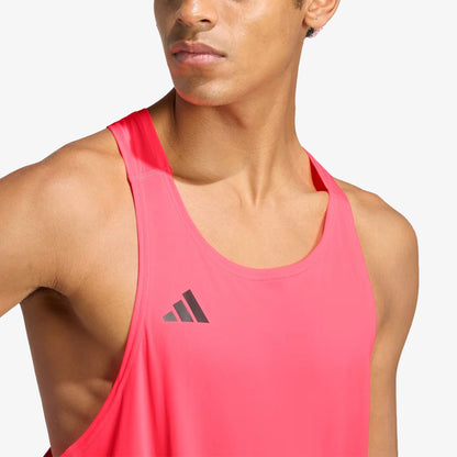 Camiseta Adidas Adizero Essentials Hombre Fucsia