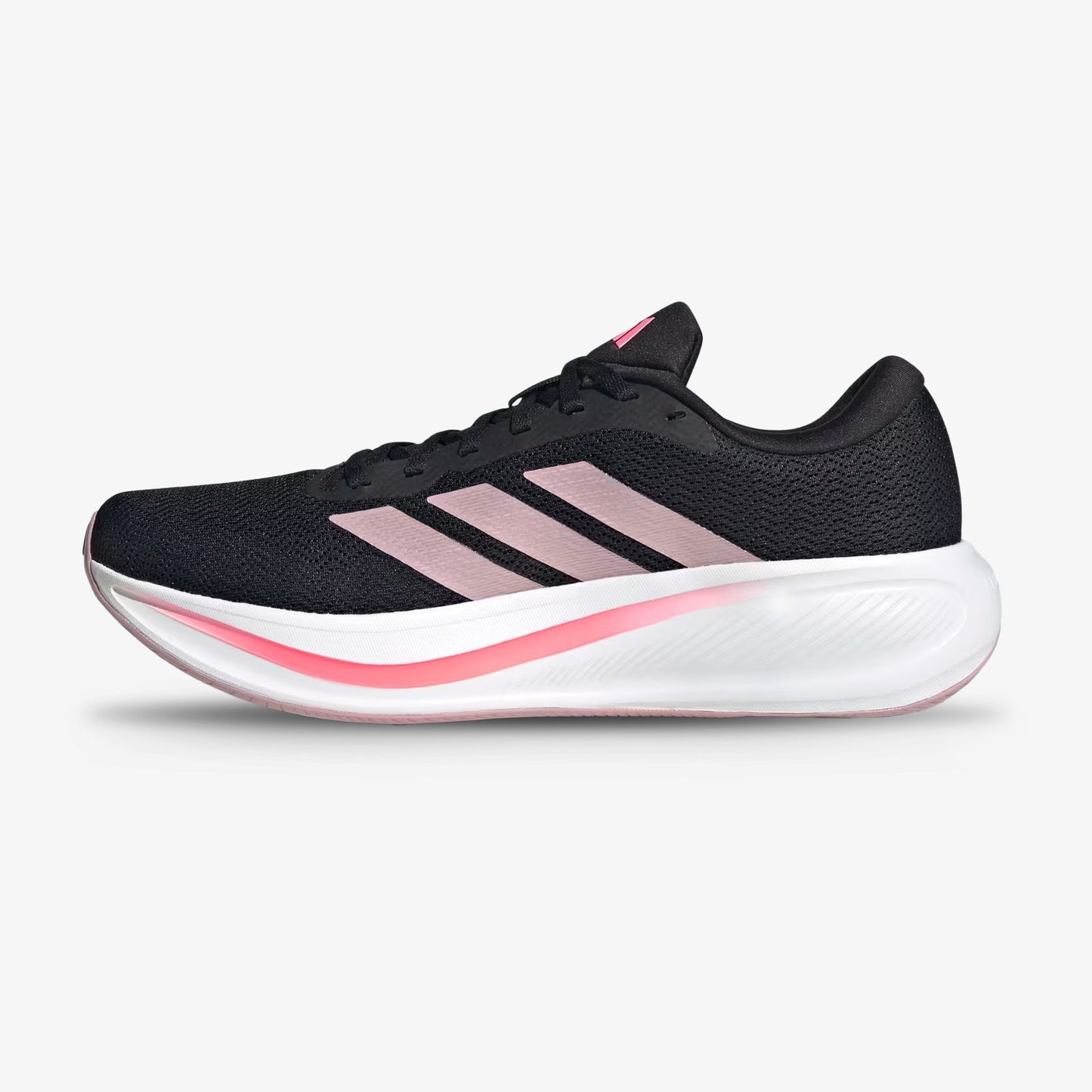 Tenis Adidas Response Runner 2 Mujer Negro Rosa