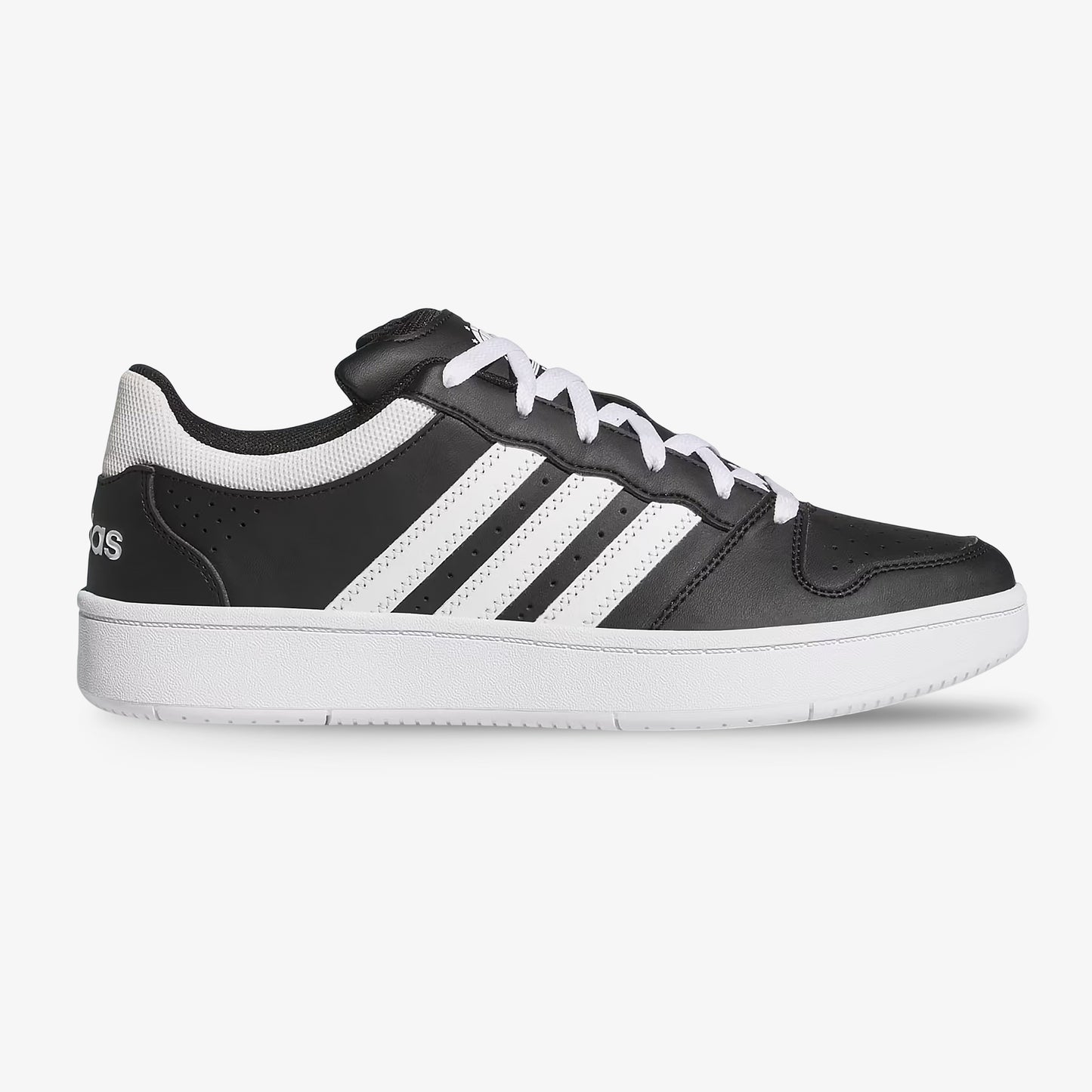 Tenis Adidas Hoops Classic Hombre Negro Blanco