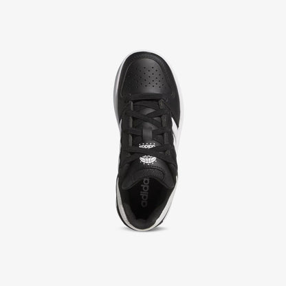 Tenis Adidas Hoops Classic Niño Negro Blanco