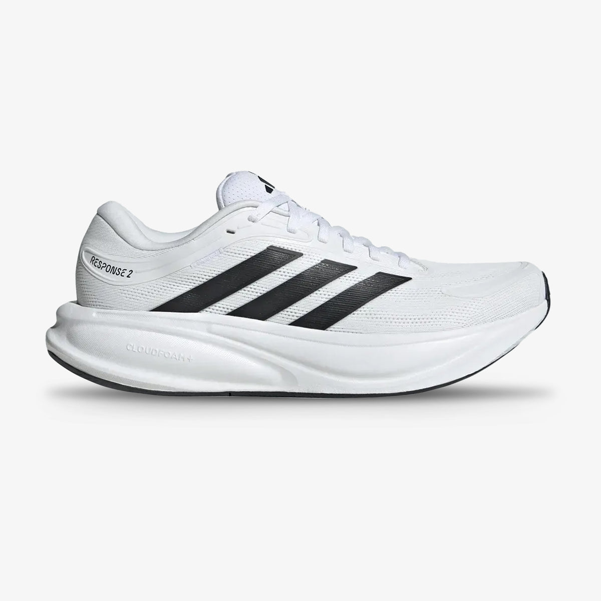 Tenis Adidas Response 2 Hombre Blanco Negro