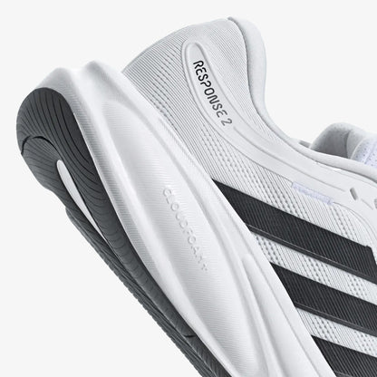 Tenis Adidas Response 2 Hombre Blanco Negro