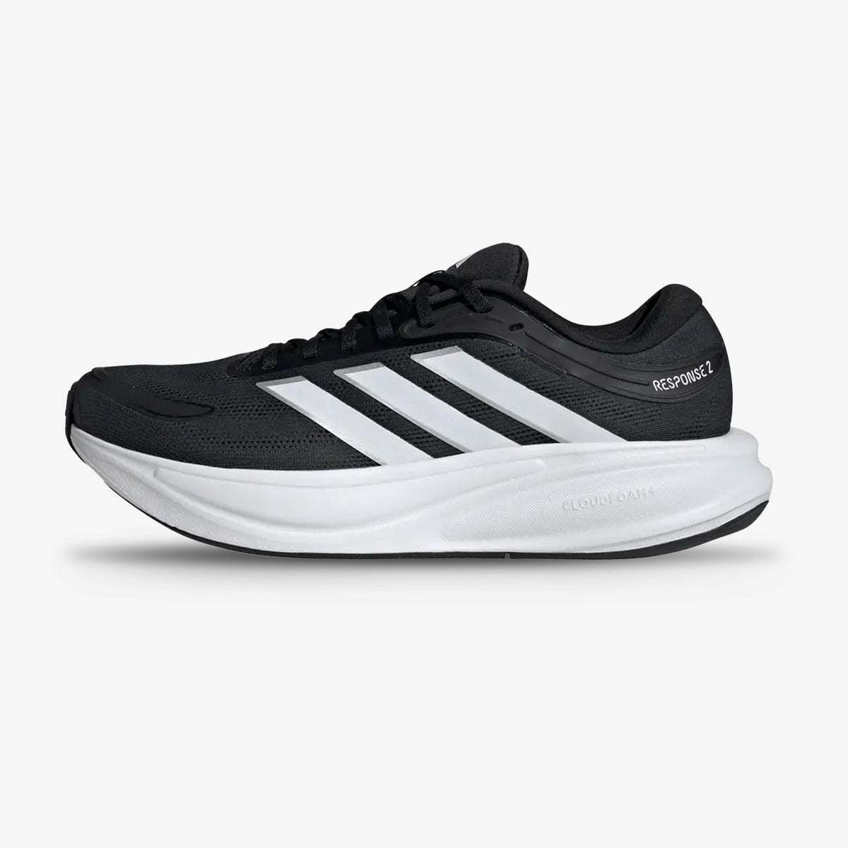 Tenis Adidas Response 2 Hombre Negro Blanco