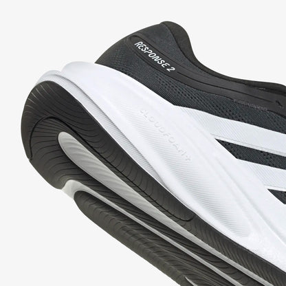 Tenis Adidas Response 2 Hombre Negro Blanco