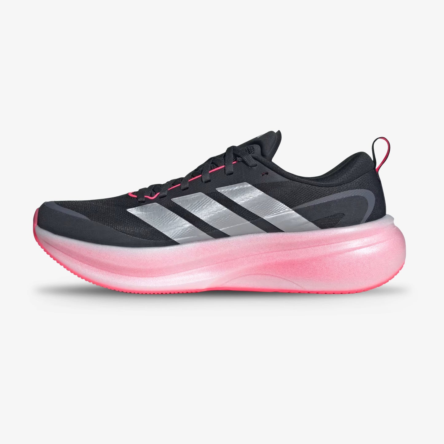 Tenis Adidas Supernova Glide Hombre Negro Rosa