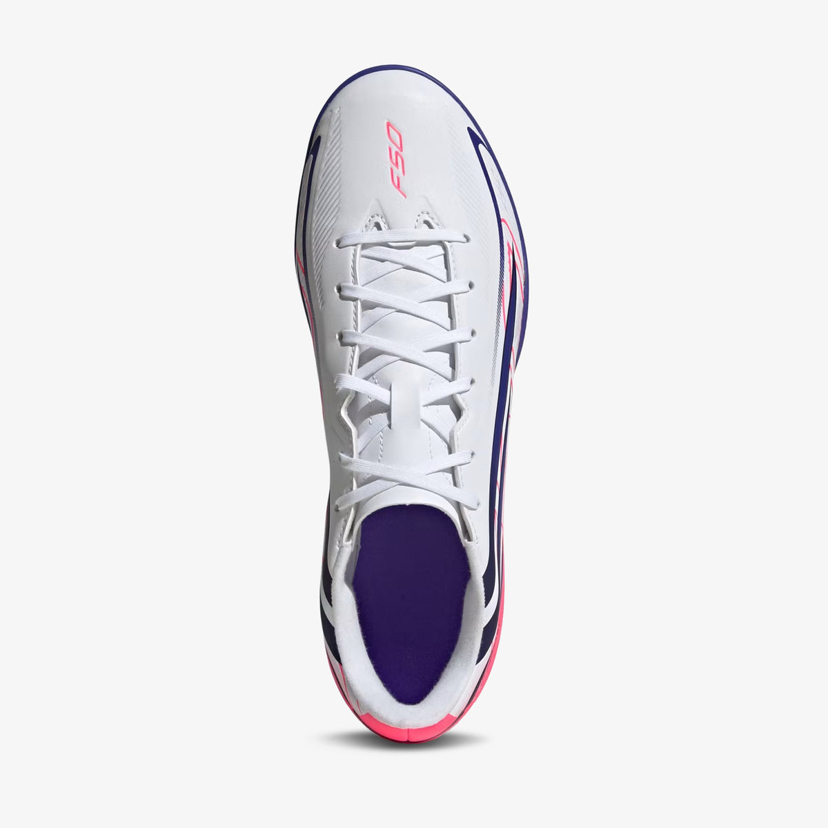 Guayos Sintética Adidas F50 Hyperfast Unisex Blanco Morado
