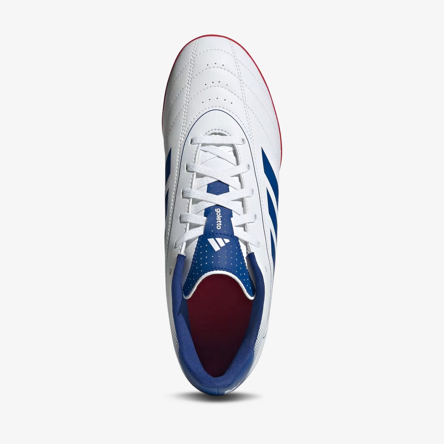 Guayos Adidas Goletto IX Hombre Blanco Azul