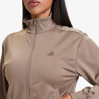 Chaqueta Adidas Essentials Feel Cozy Mujer Beige