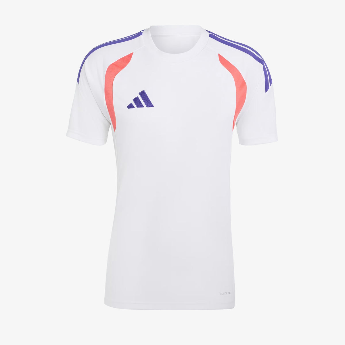 Camiseta Adidas Tiro26 Hombre Blanco Morado