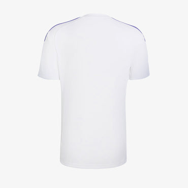 Camiseta Adidas Tiro26 Hombre Blanco Morado