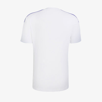 Camiseta Adidas Tiro26 Hombre Blanco Morado