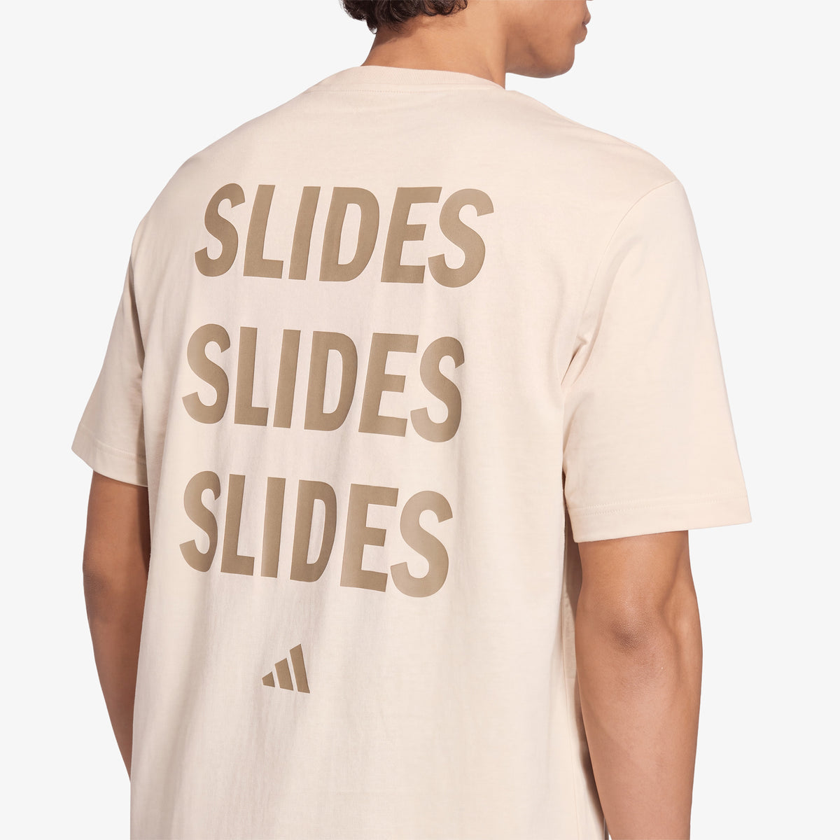 Camiseta Adidas Summer Slide Multiplicity Hombre Beige