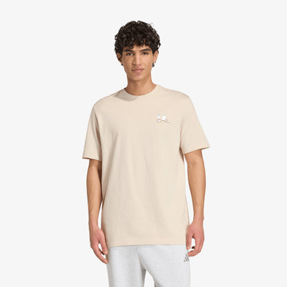 Camiseta Adidas Summer Slide Multiplicity Hombre Beige