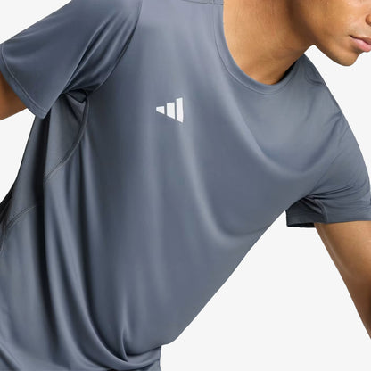 Camiseta Adidas Adizero Essentials Hombre Gris