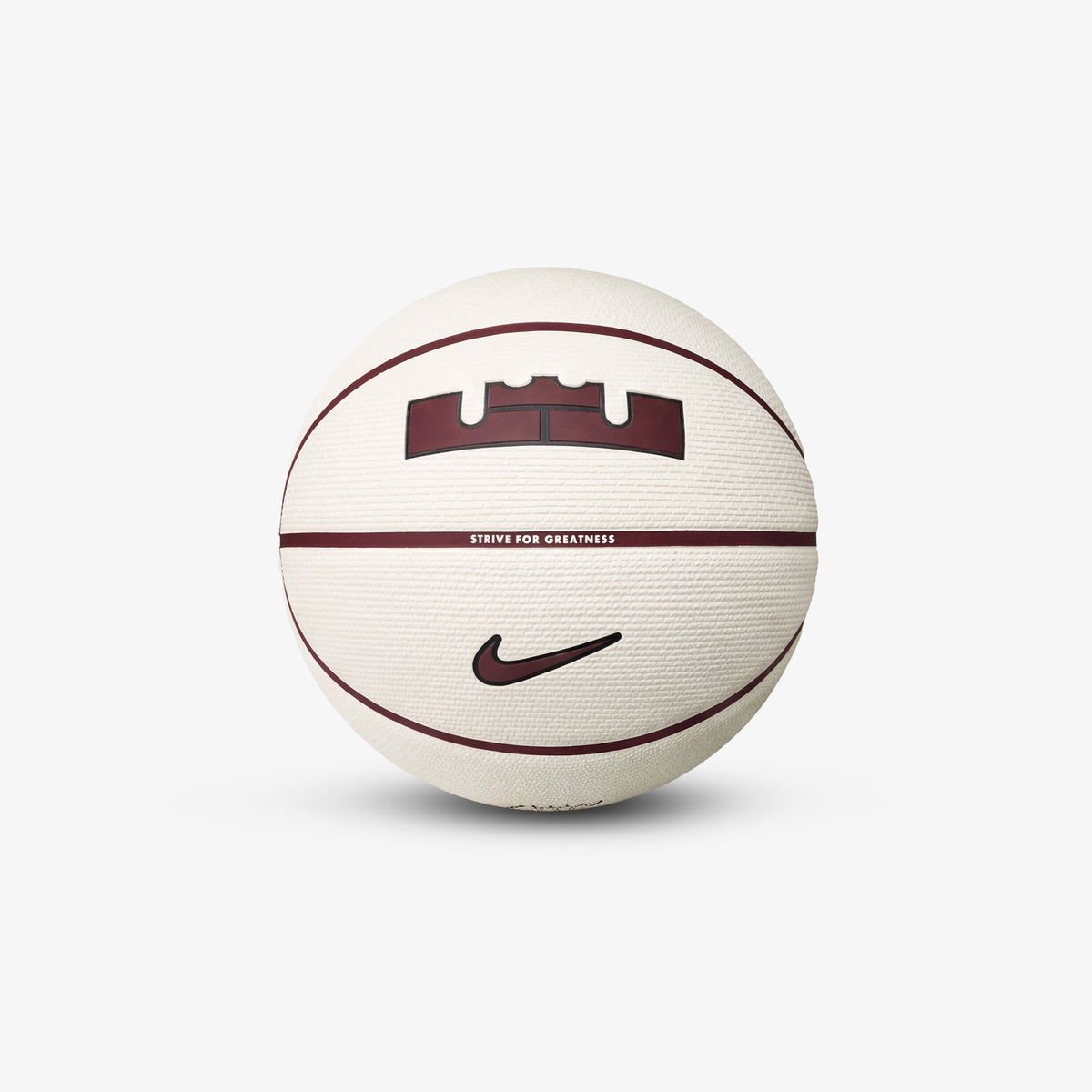 Balon Nike Lebron Unisex Blanco Rojo