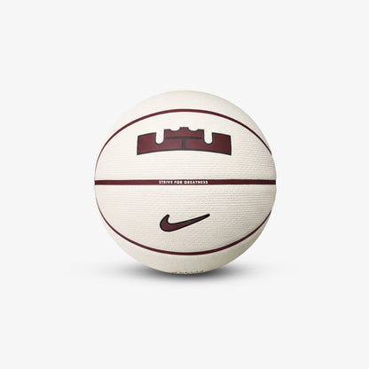 Balon Nike Lebron Unisex Blanco Rojo