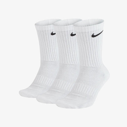 Medias Nike 3P Everyday Cushioned Largas Unisex Blanco