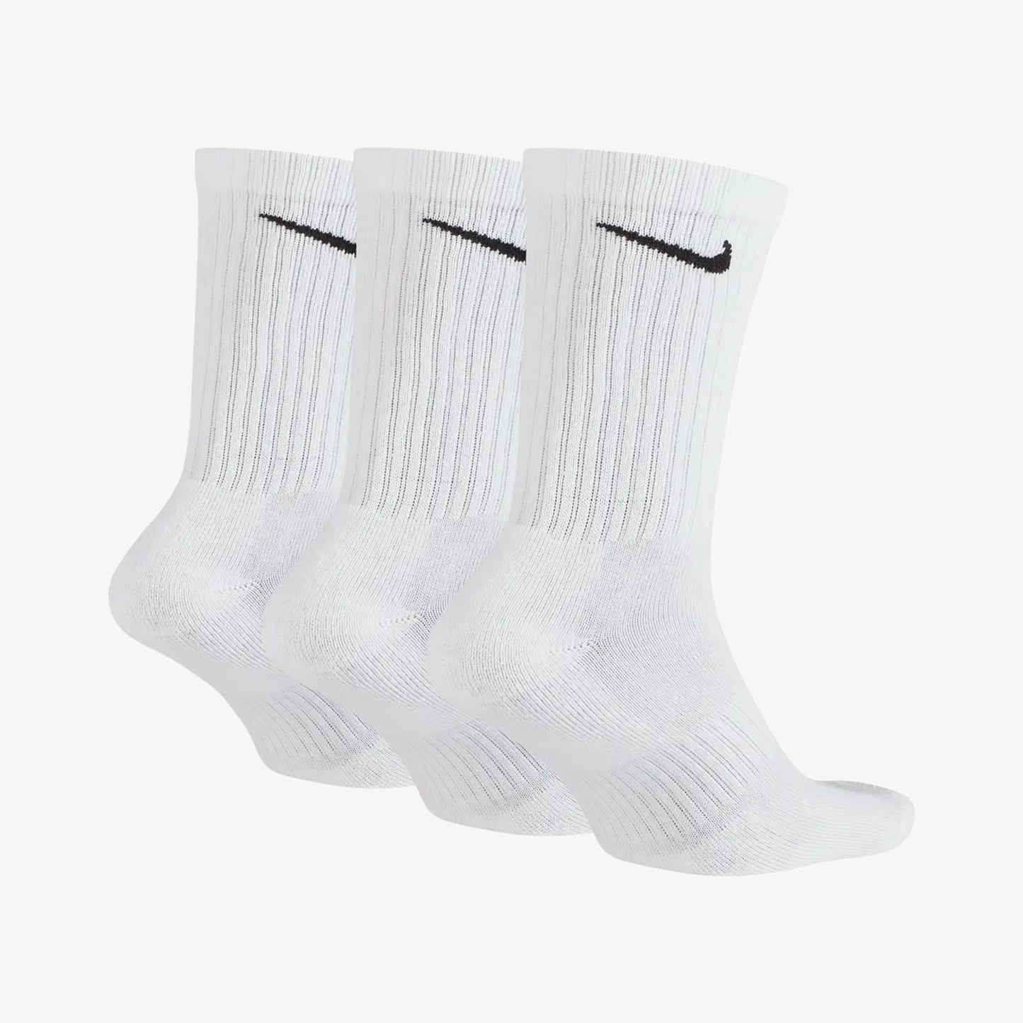 Medias Nike 3P Everyday Cushioned Largas Unisex Blanco
