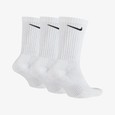 Medias Nike 3P Everyday Cushioned Largas Unisex Blanco