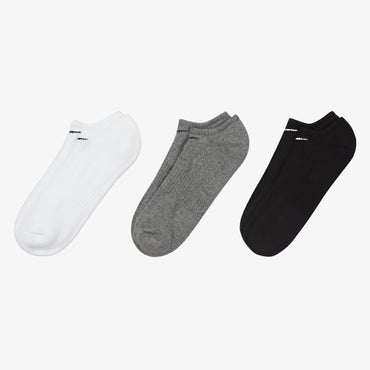 Medias Nike 3P Everyday Cushioned Unisex Blanco Gris Negro