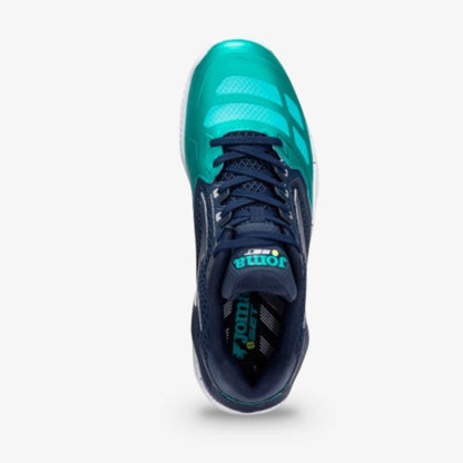 Tenis Joma Set 25 Clay Hombre Negro Verde