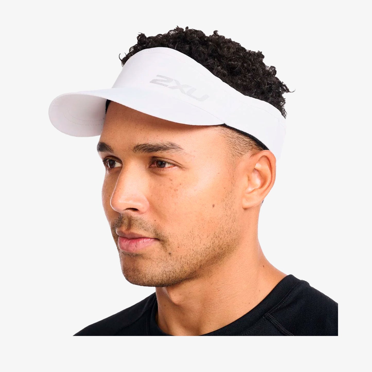 Visera 2XU Run Blanco