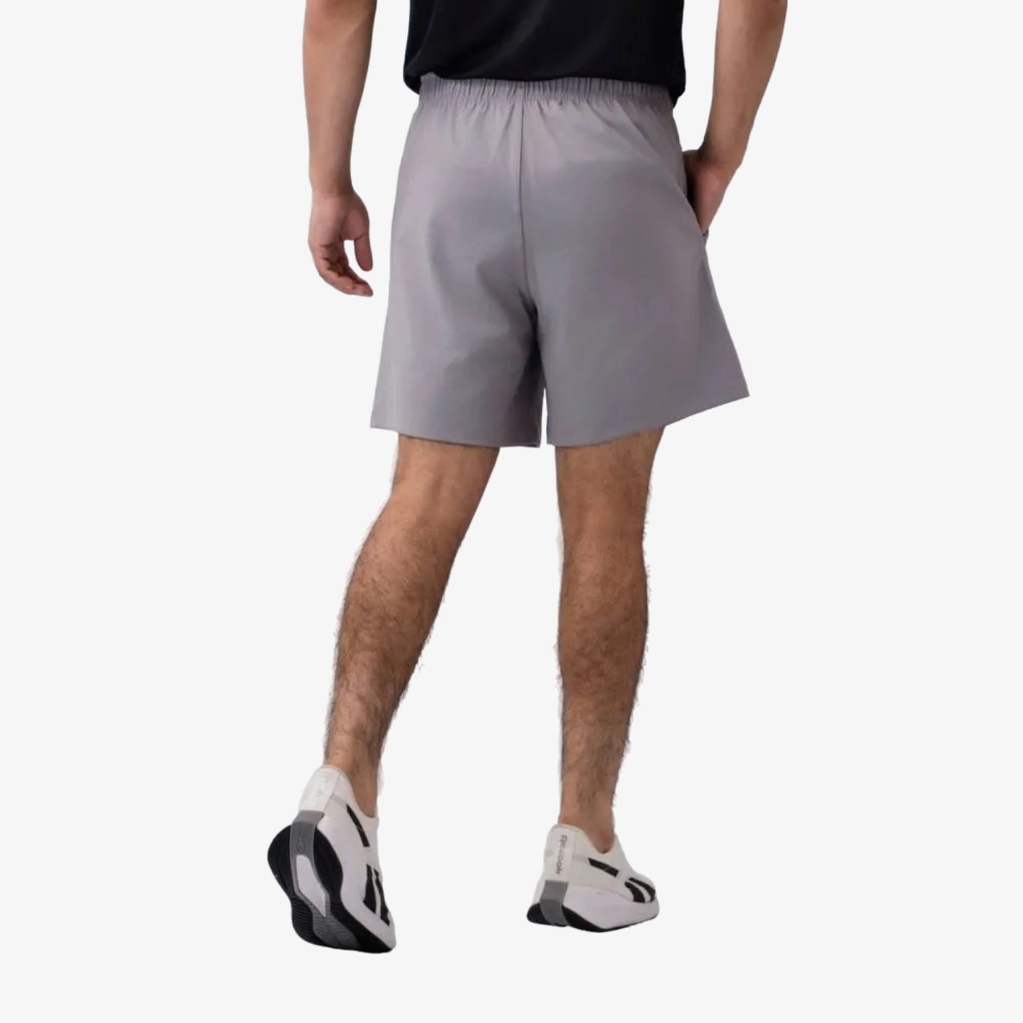 Pantaloneta Reebok Train Knit Short Hombre Gris
