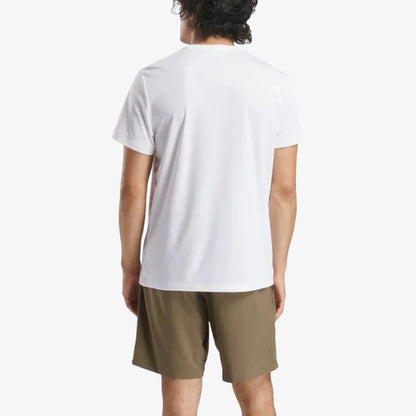 Camiseta Reebok Ss Tech Tee Hombre Blanca