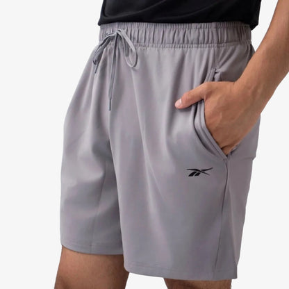 Pantaloneta Reebok Train Knit Short Hombre Gris