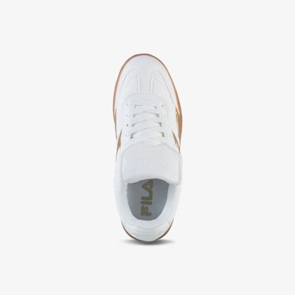Tenis Fila Neto Mujer Blanco Dorado