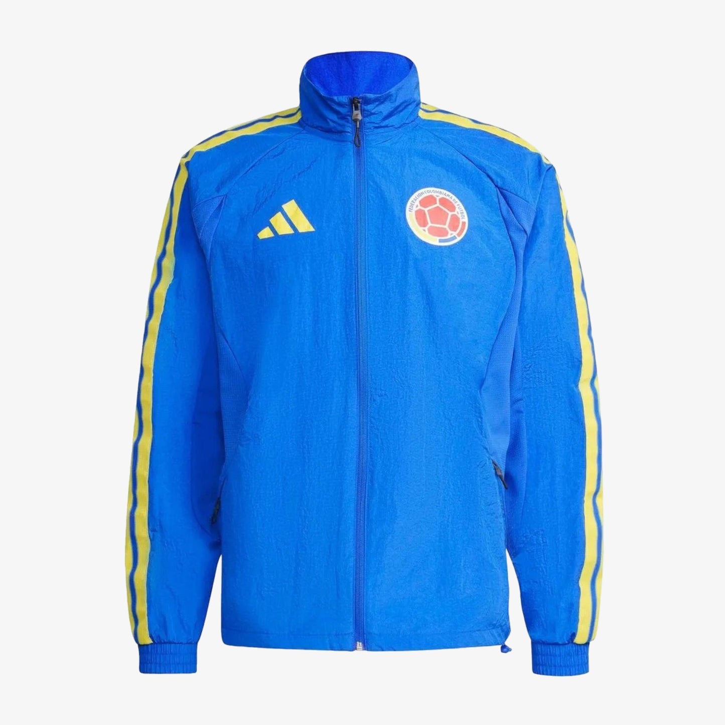 Chaqueta Adidas Colombia 26  Hombre Azul Amarillo