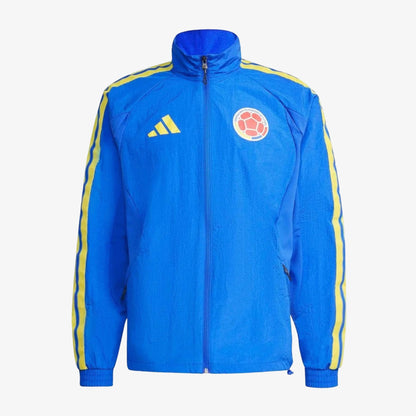 Chaqueta Adidas Colombia 26  Hombre Azul Amarillo