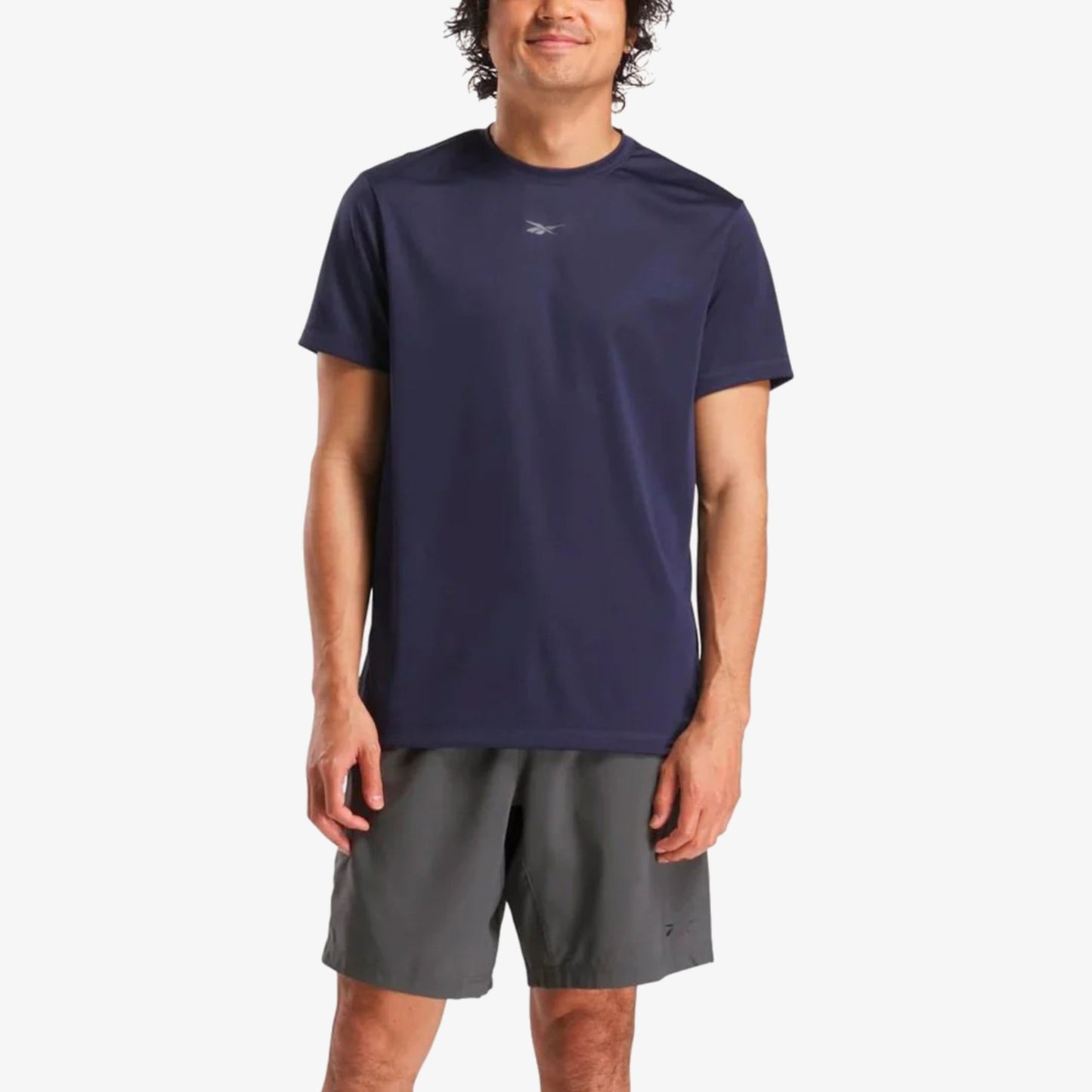 Camiseta Reebok Ss Tech Tee Hombre Azul