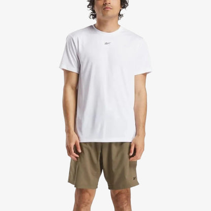 Camiseta Reebok Ss Tech Tee Hombre Blanca