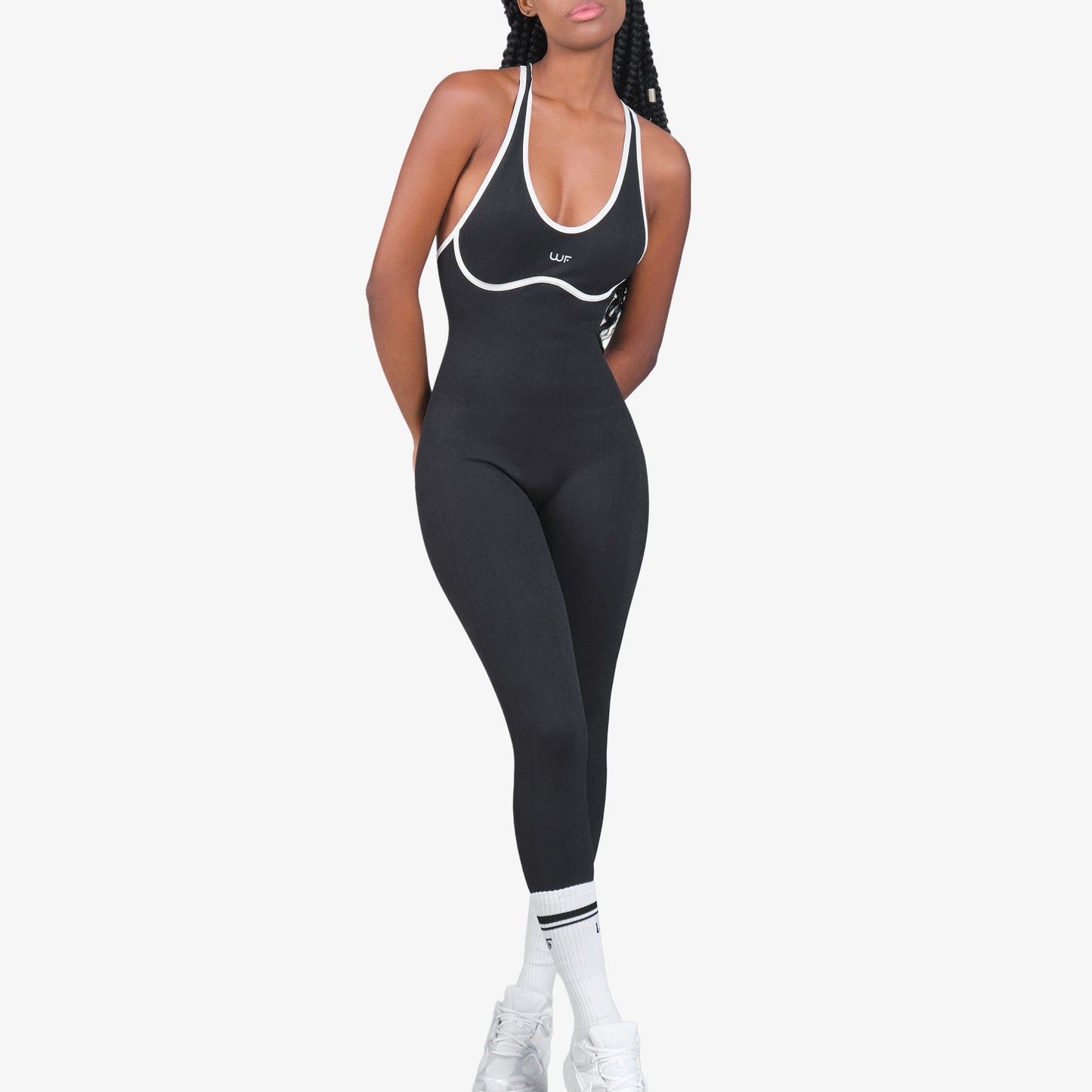 Enterizo Largo Wonder Feel Mujer Boreal Negro