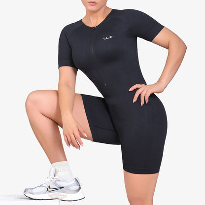 Enterizo Corto Wonder Feel Mujer Excee Negro