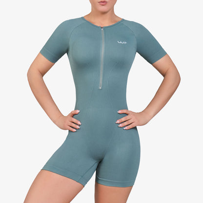 Enterizo Corto Wonder Feel Mujer Excee Verde