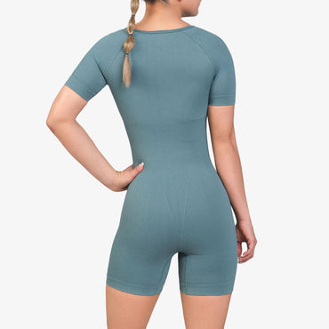 Enterizo Corto Wonder Feel Mujer Excee Verde